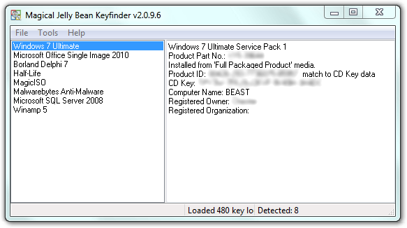 product key windows