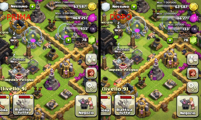 nascondere-elisir-clash-of-clans