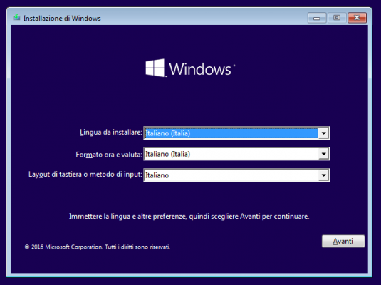 Scaricare Windows 10