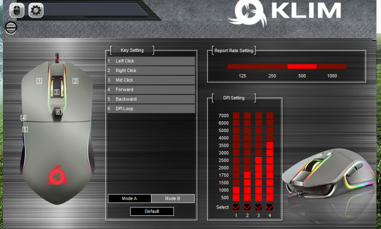 recensione Klim Mouse AIM schermata