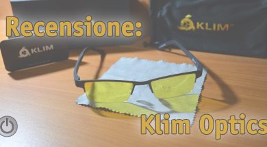 recensione occhiali da pc klim optics